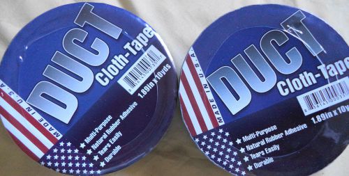 2 x duct tape cloth total 1.89 x 20 yds (multi- purpose) made in usa for sale