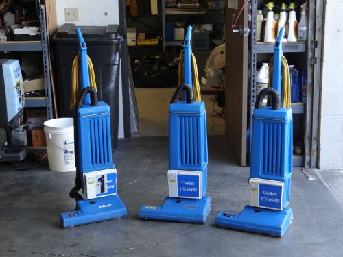 Aramark castex uv-1600 commercial upright vacuum for sale