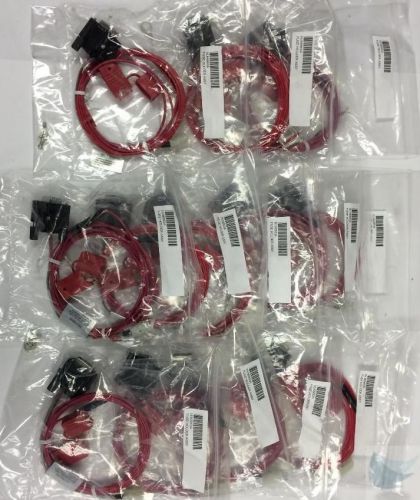 Lot of 11 new motorola hln6863a power ignition cables for dash mount xtl apx for sale