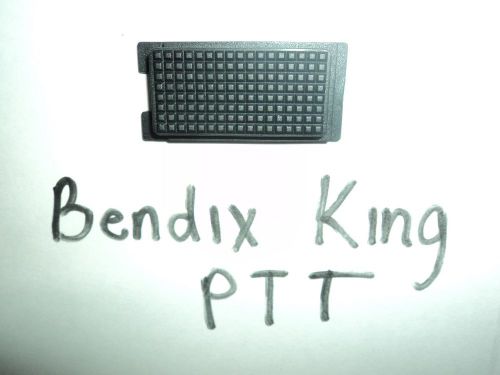 Replacement RUBBER PTT BUTTON Bendix King BK Radio DPH GPH EPH LPH Command