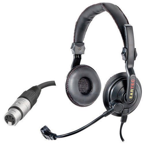 Headsets w/5-pin xlr/f  eartec slimline double on-ear communications sd5xlr/f for sale