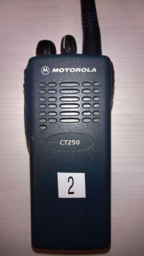 Motorola ct-250 ct250 vhf 4 channel new batteries for sale