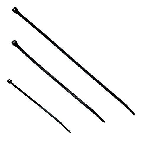 Assorted uv nylon cable ties (pack of 500) for sale