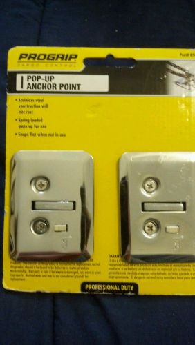 Progrip 850720 stainless steel pop-up anchor point - pair for sale