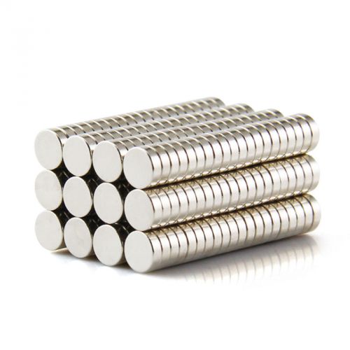 Disc 40pcs Dia 5mm thickness 1.5mm N50 Rare Earth Strong Neodymium Magnet