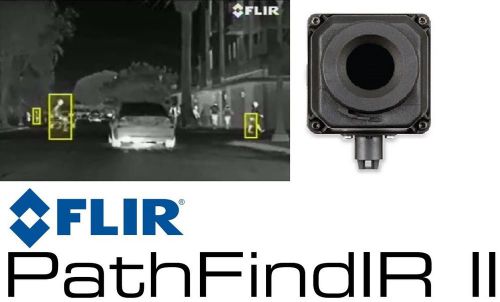 FLIR PathFindIR II 2 Night Vision Thermal Camera Pedestrian and animal detection