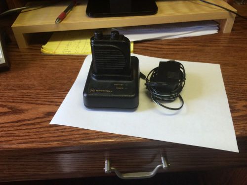 Motorola Minitor III UHF Fire/EMS pager with charger