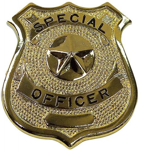 Gold Plated Special Officer Badge 1906