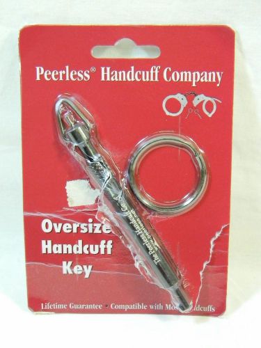 Peerless Oversize Handcuff Key - Black 4116