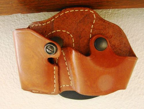 Leather GOULD &amp;GOODRICH Handcuffs and Ammunition Pouch  #821`-4