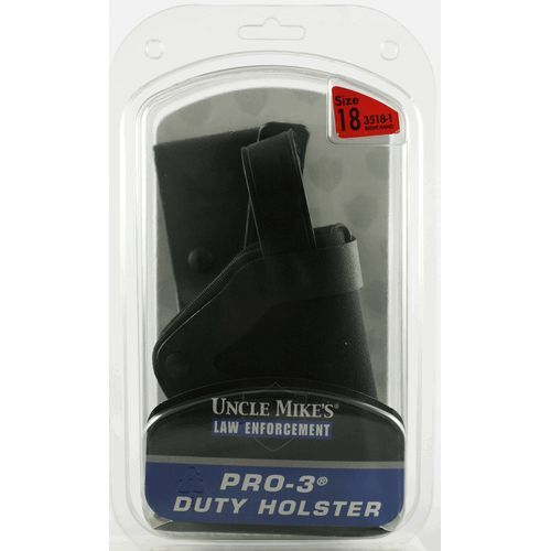 Uncle mike&#039;s 3518-1 pro3 kodra nylon rh s&amp;w 9mm/.40/.45/gun holster size 18 for sale
