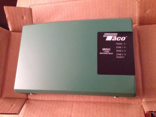 Taco Emerson-Swan SR503-4 3 Zone Pump Switching Relay