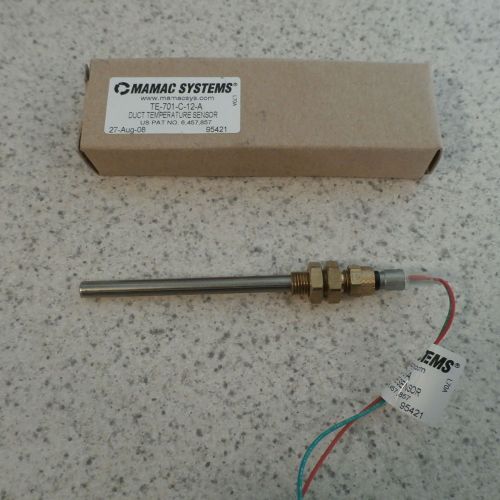 Manac systems te-701-c-12-a duct temperature sensor for sale