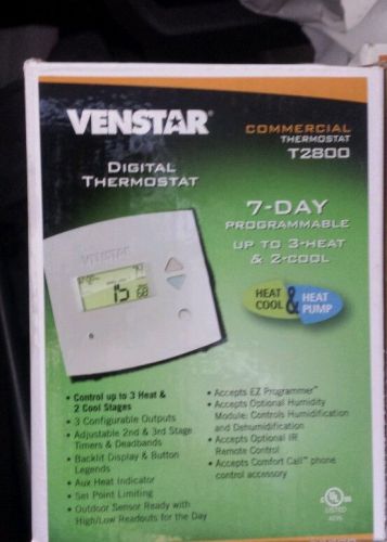 Venstar commercial thermostat T2800