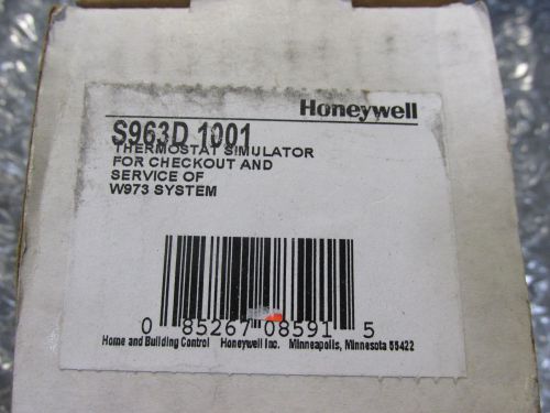 Honeywell S963D1001 Thermostat Simulator NEW!!! in Box Free Shipping
