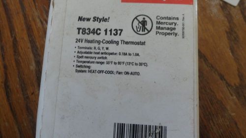 HONEYWELL T834C 1137 Thermostat T834C1137