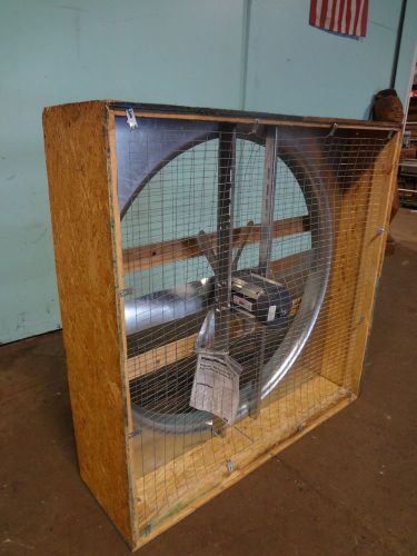 * new * &#034;dayton&#034; 48&#034; commercial heavy duty direct drive agriculture exhaust fan for sale