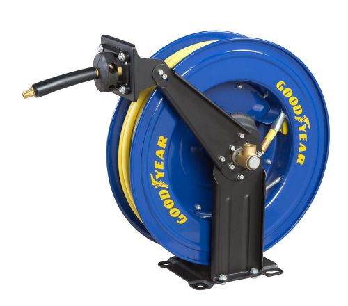 NEW GOODYEAR 1/2-Inch 1/2&#034; by 50-Feet 50&#039; Retractable Air Hose Reel NEW