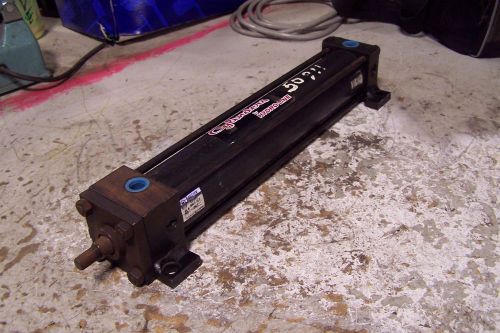 NEW EATON HYDRO-LINE HYDRAULIC CYLINDER 2&#034; BORE 11&#034; STROKE 3/8&#034; NPT PORTS