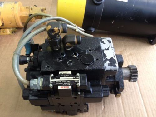 Nippon Gerotor Hydraulic Index Motor with two Nachi solenoids