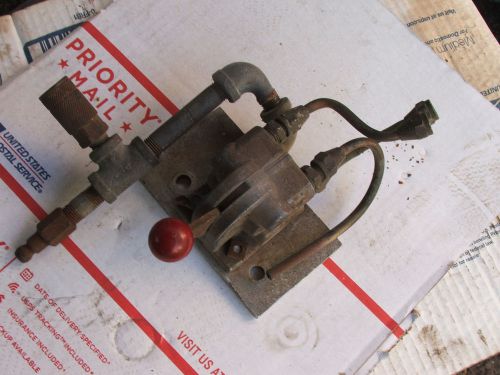 Vintage / Antique SCHRADER AIR CONTROL VALVE, Bakelite handle; FAST SHIPPING