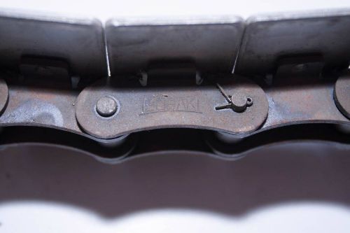 Subak Conveyor Steel Chain Belt and Stainless Steel Table Top 69&#034; x 3&#034;