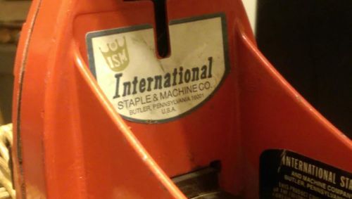 International Staple &amp; Machine ISM Pneumatic Stapler Carton Closer AB150-AB