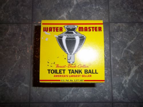 Vintage Water Master Toilet Tank Ball Part with box