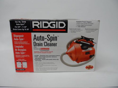 Ridgid auto spin drain cleaner for sale