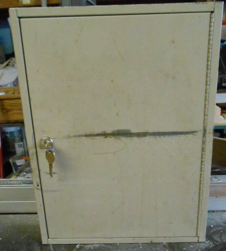 Kekab 60+ key locking wall cabinet vintage used no tags 2 keys 17x13x4 security for sale