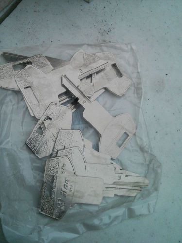 Ilco key blanks lot of 10 p1098we b78 fits gm general motors for sale