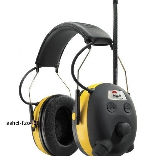 HEADPHONE NOISE PROTECTION SOFT EARCUPS WORK TUNES RADIO SOUND SYSTEM STEREO