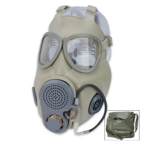 Czech M10M Gas Mask With Filter &amp; Drinking Tube