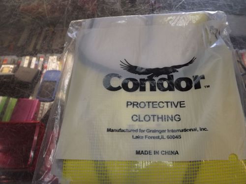 Quanty 10 NEW! Condor Safety Vest, Mesh, Lime Color mdl: 1yac8 FOR ONE PRICE!