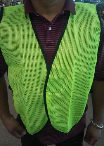 Lot of 100 X-Large Lime Yellow Safety Vest Brand NEW SAVE$$$
