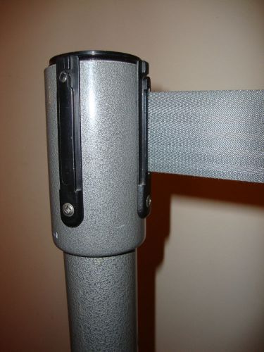 One tensabarrier crowd control safety barrier stanchion for sale
