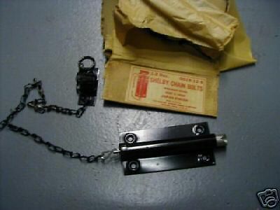 Lock chain &amp; bolts steel 6&#034; shelby hinge co - lot of 25 for sale