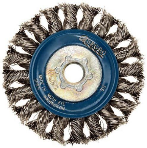 St. gobain abrasives 66252833488 norton full cable twist knot wire wheel brush, for sale