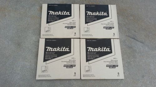 Makita A-93859-20 14-Inch Abrasive metal Cut-Off Wheel, 20-Pack 14x7/64x1 NEW