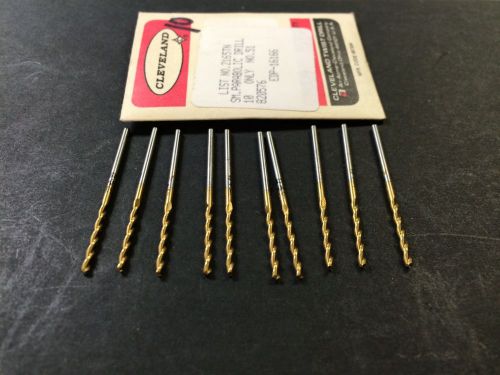 Cleveland 16166  2165tn  no.51 (.0670) screw machine, parabolic drills lot of 10 for sale