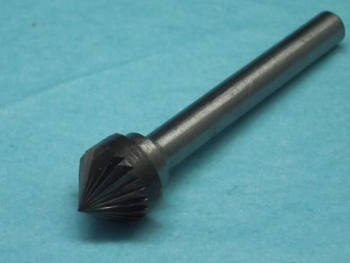 2 pcs 12mm (1/2&#034;) 90dt thk tungsten carbide rotary drill burrs 6mm shank (k12) for sale