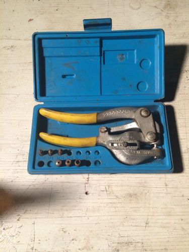 Roper whitney no. 5 jr hand punch tools for sale