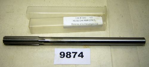 (9874) atlas copco ? # 300 hs ss chk reamer 1/2&#034; str fl for sale