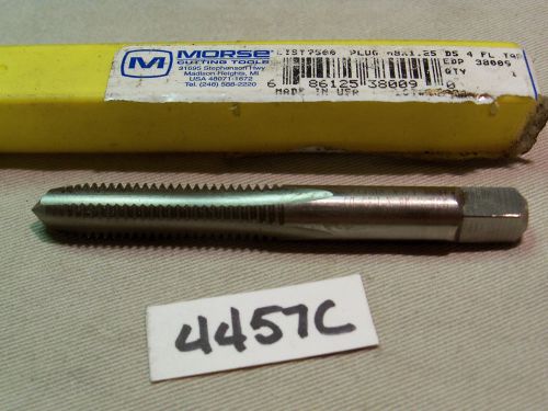 (#4457C) New USA Made Machinist M8 X 1.25 Plug Style Hand Tap