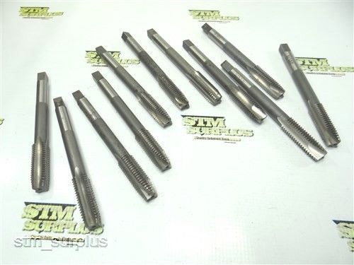 Nice lot of 11 hss hand taps 5/8&#034; -11 nc for sale