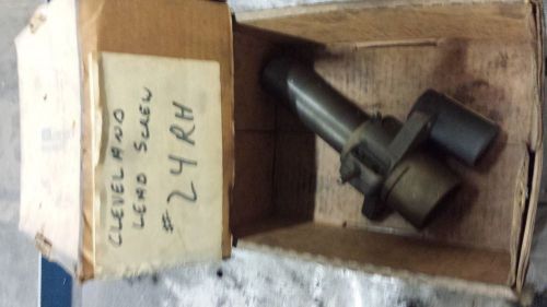 Cleveland lead screw and nut #24 RH.