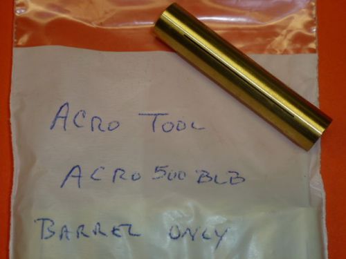 NEW! ACRO TOOL Acro Lap 1/2&#034; THROUGH HOLE BARREL, 500BLB