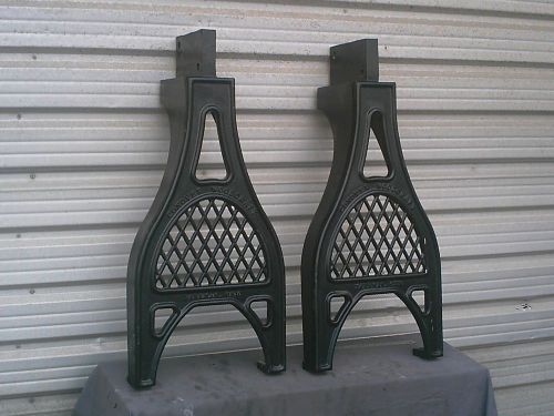 cast iron legs from lathe