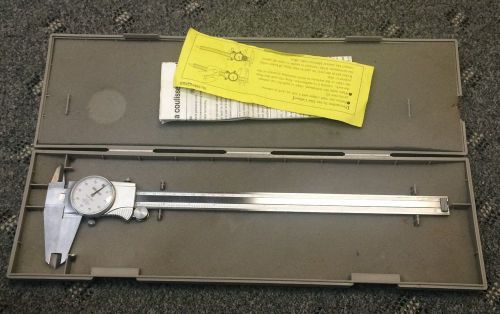 Mitutoyo 505-677 Caliper 12&#034; Includes box, Instructions Box has crack on end.