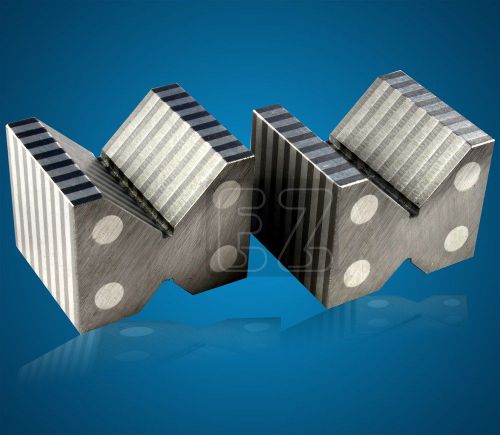 Magnetic v-blocks pair 2&#034;x2-3/8&#034;x1-7/8&#034; precision ground for sale